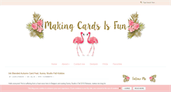 Desktop Screenshot of makingcardsisfun.com